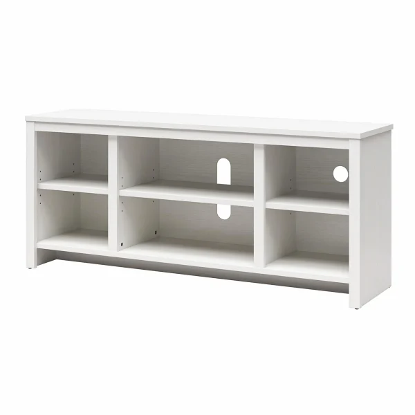 Mainstays Parsons TV Stand for TVs up to 50", White - Image 5