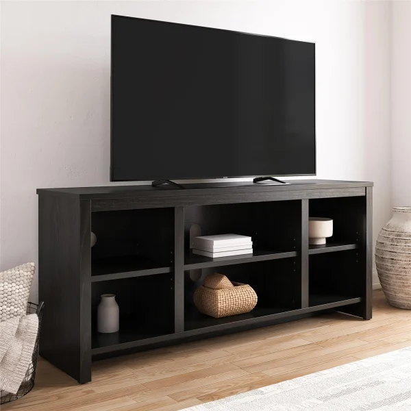 Mainstays Parsons TV Stand for TVs up to 50", White - Image 4