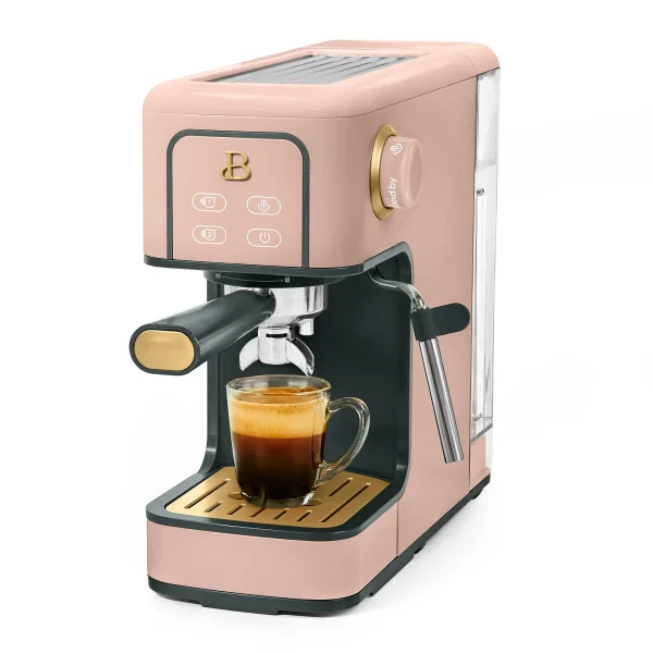 Beautiful Slim Espresso Machine with 20-Bar Pressure, White Icing by Drew Barrymore - Image 5
