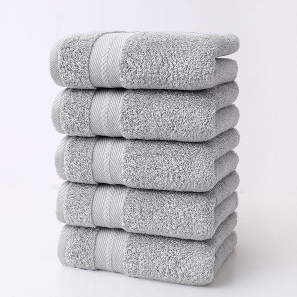 Cinvoph Bathroom Hand Towels, Cotton Hand Towel for Bath, Hand, Face, Kitchen, Super Soft Absorbent, Machine Washable, Size 14" x 30" - Image 6