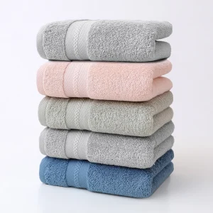 Cinvoph Bathroom Hand Towels, Cotton Hand Towel for Bath, Hand, Face, Kitchen, Super Soft Absorbent, Machine Washable, Size 14" x 30"
