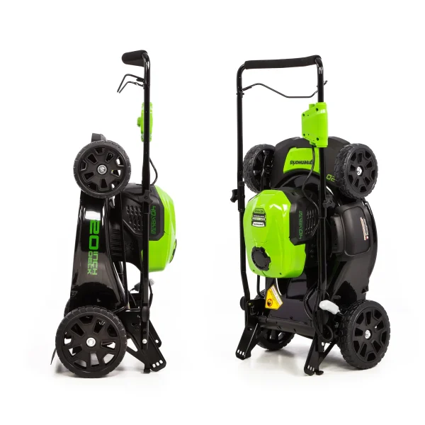 Greenworks 40V 20" Brushless Push Lawn Mower with 4.0 Ah Battery & Quick Charger 2516302VT - Image 6