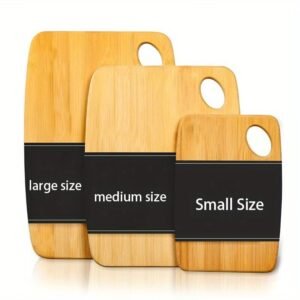 bamboo cutting board set