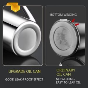 stainless steel oil container