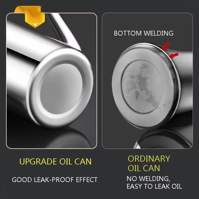 stainless steel oil container