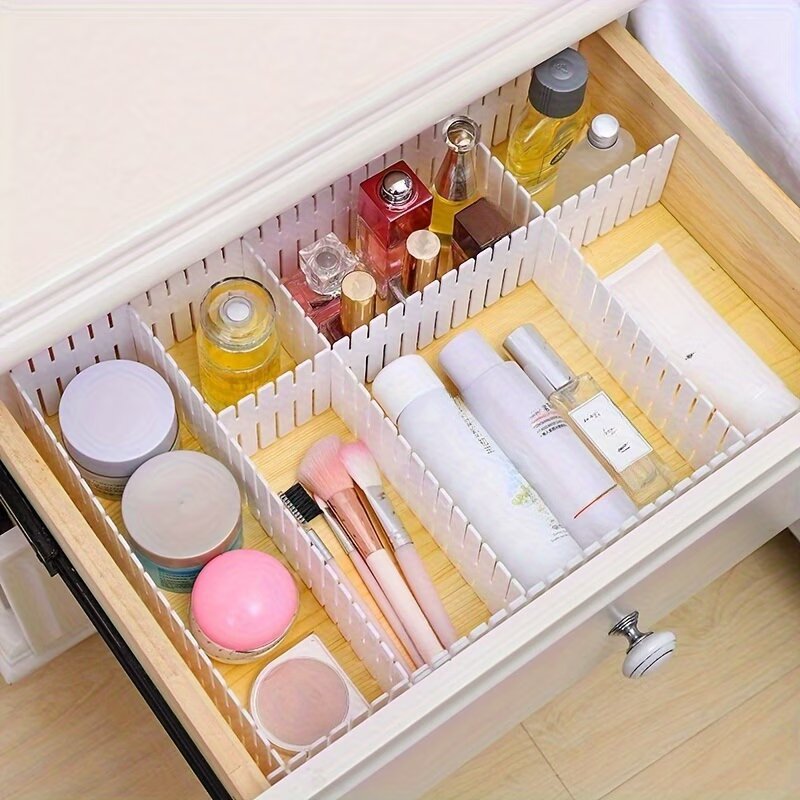 adjustable drawer organizer home storage organizer