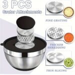 stainless steel bowls with lids