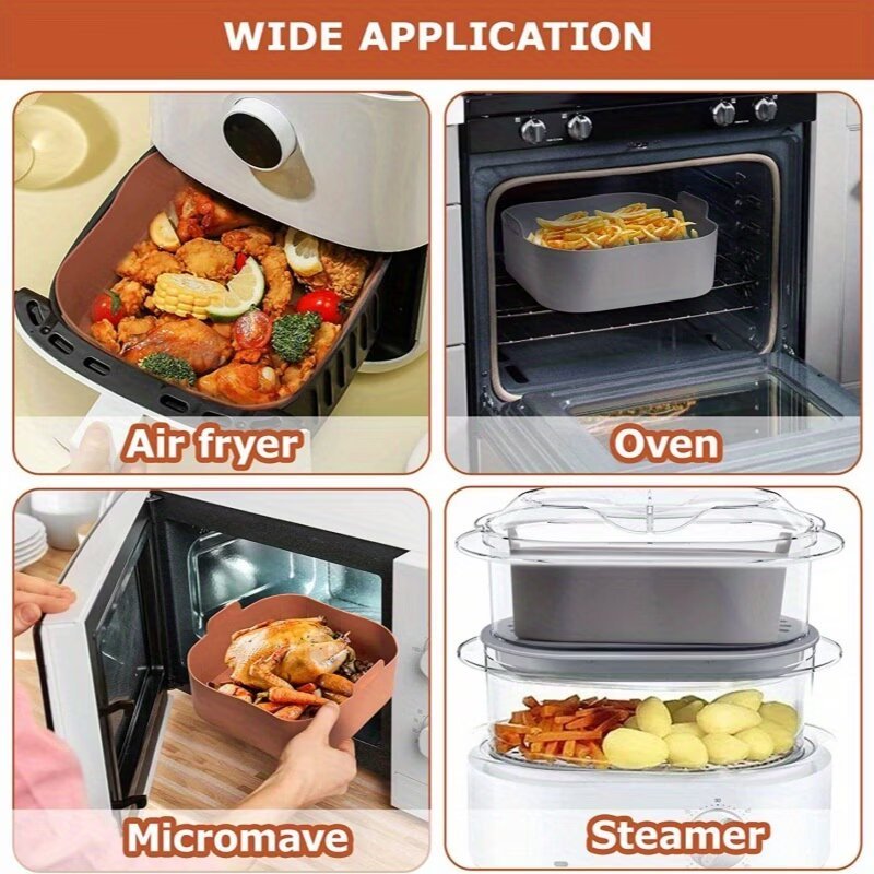 silicone air fryer basket