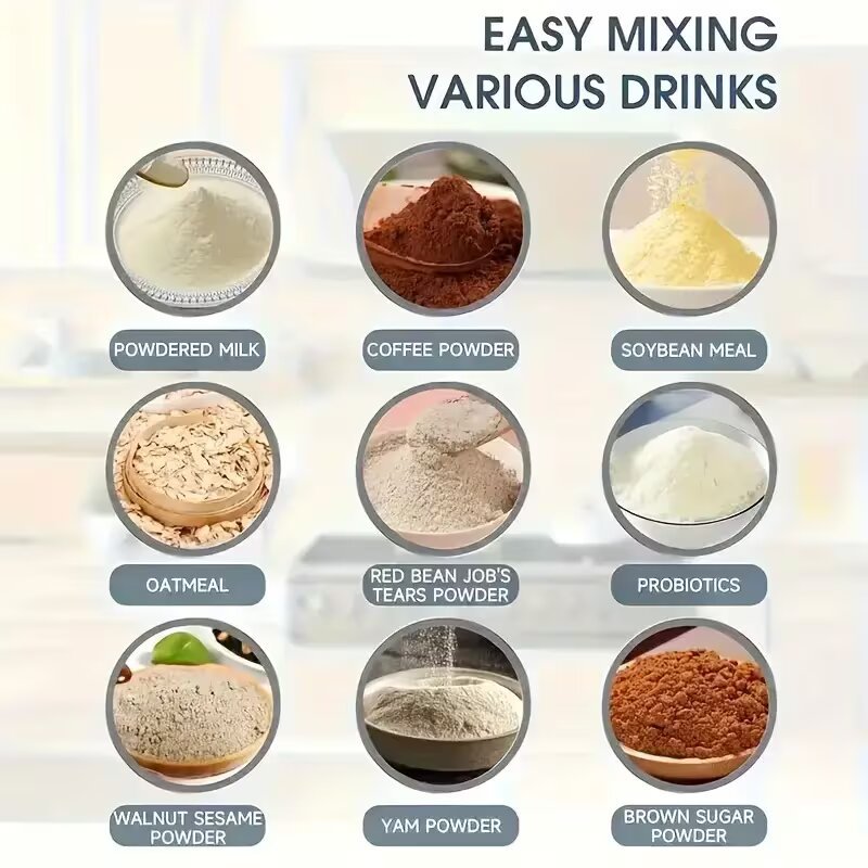 white self stirring mug