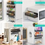 spice rack with hooks