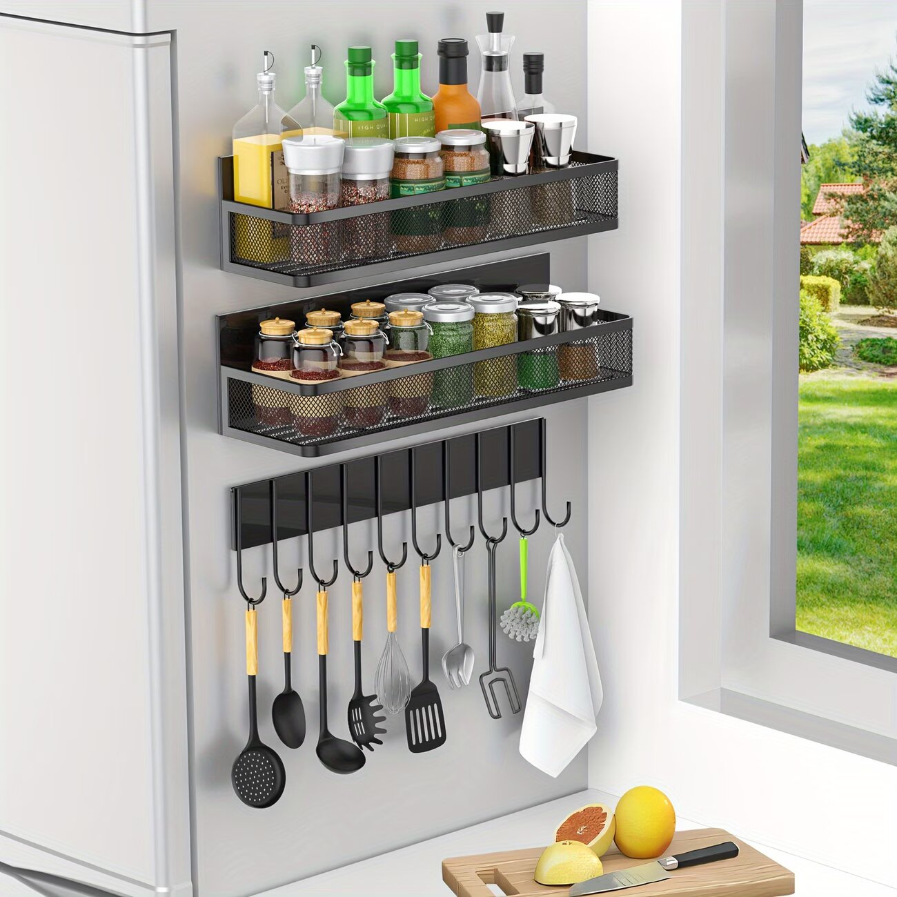 fridge organizer shelf