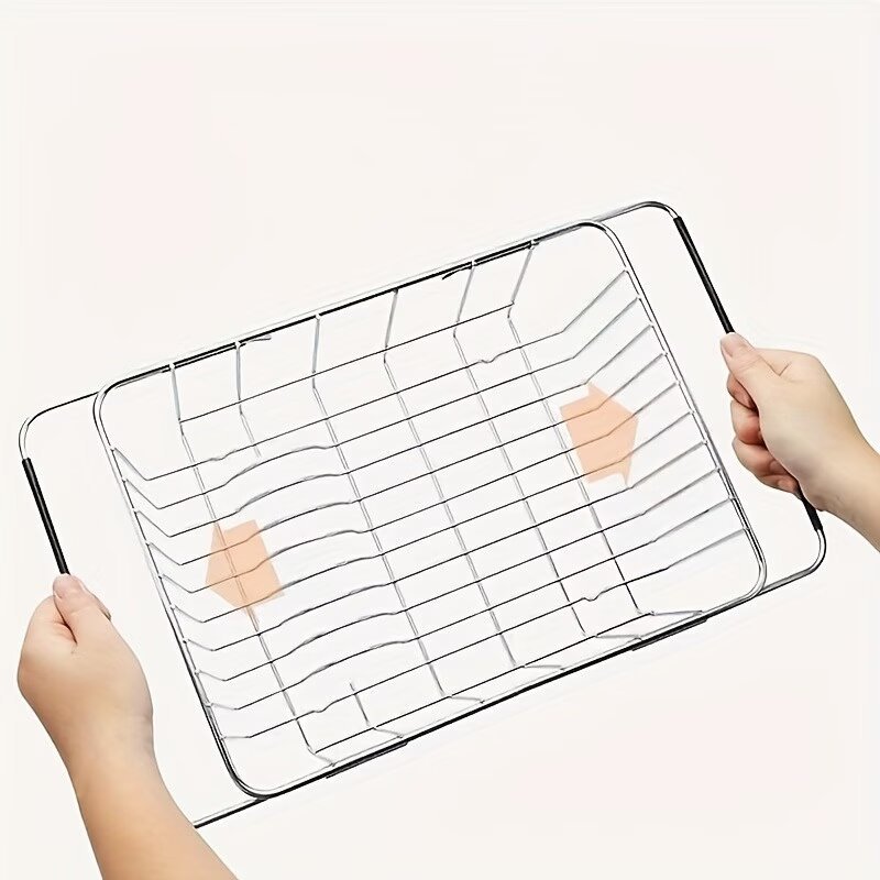 stainless steel dish drainer