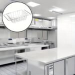 stainless steel dish drainer