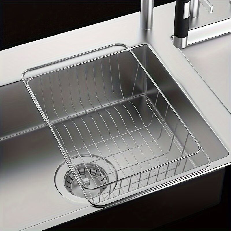 stainless steel dish drainer