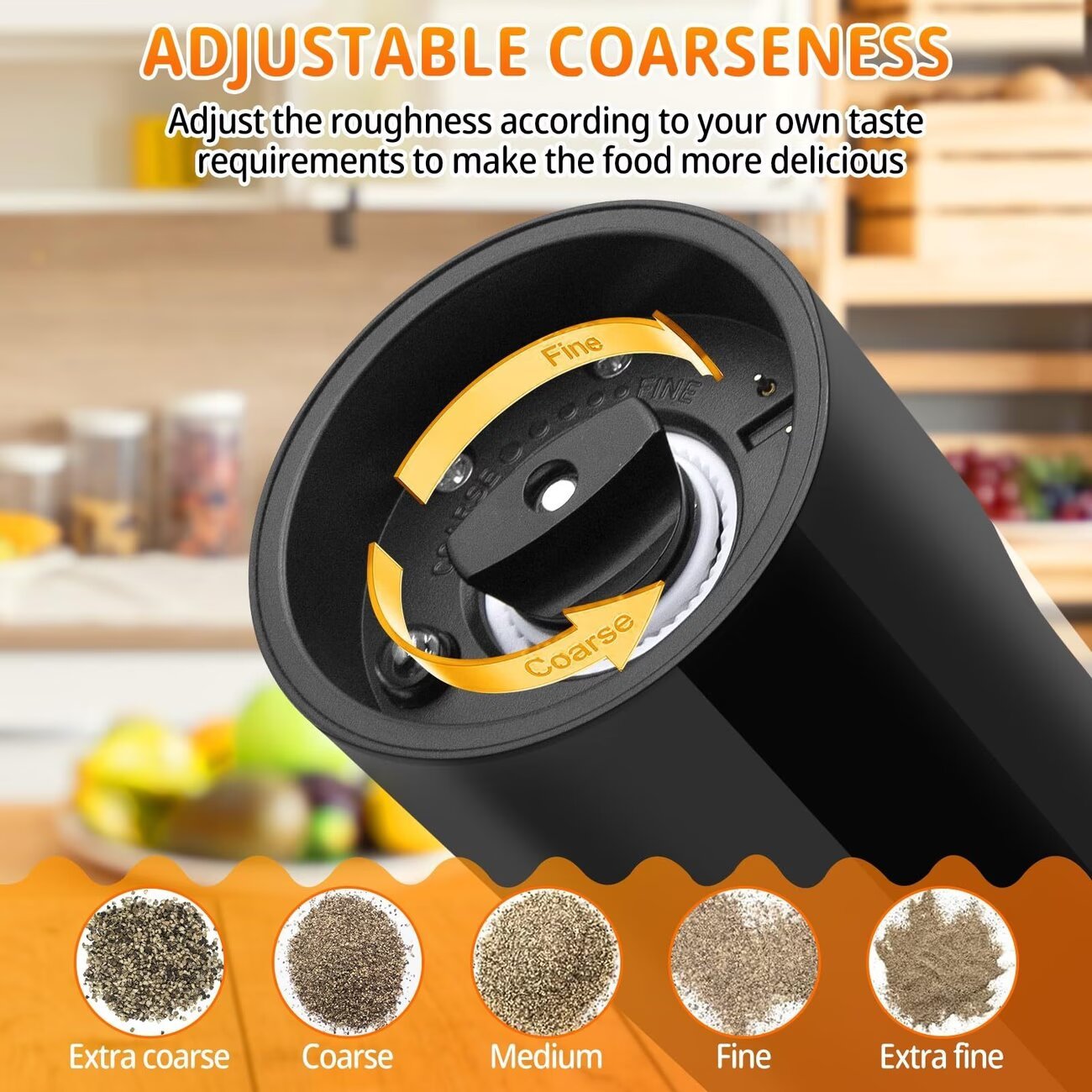 electric pepper grinder set