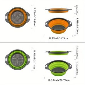 collapsible strainer set